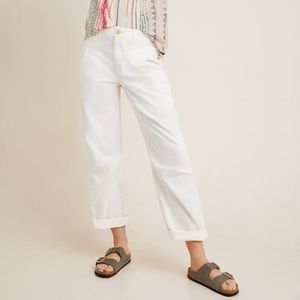 NWT Anthropologie Piper Utility Pants Color Natural